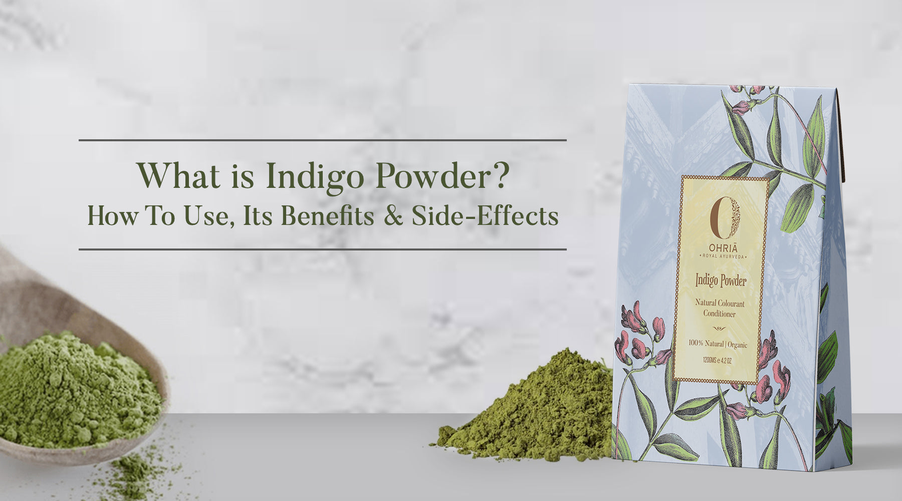 Benefits of Indigo Powder for Hair – OHRIA AYURVEDA