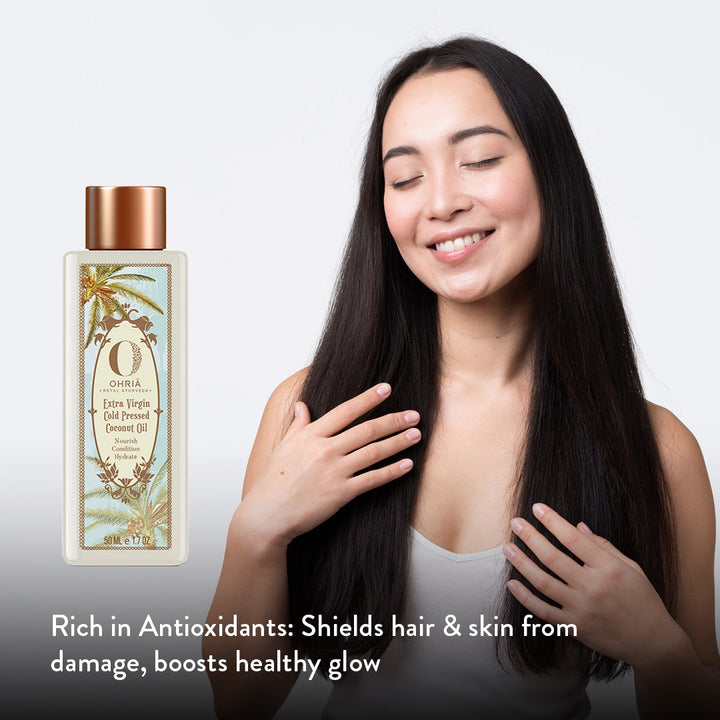 Extra Virgin Cold Pressed Coconut Oil- Heal and Repair OHRIA AYURVEDA