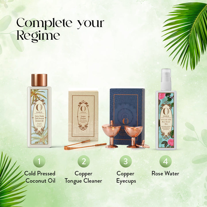 Extra Virgin Cold Pressed Coconut Oil- Heal and Repair OHRIA AYURVEDA