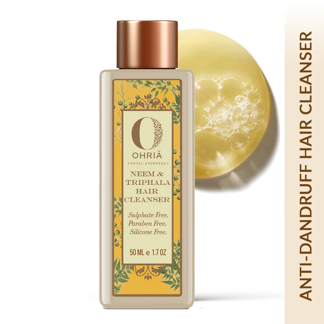 Neem & Triphala Hair Cleanser- Anti-Dandruff OHRIA AYURVEDA