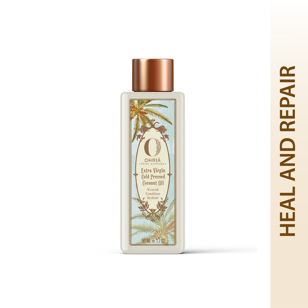 Extra Virgin Cold Pressed Coconut Oil- Heal and Repair OHRIA AYURVEDA