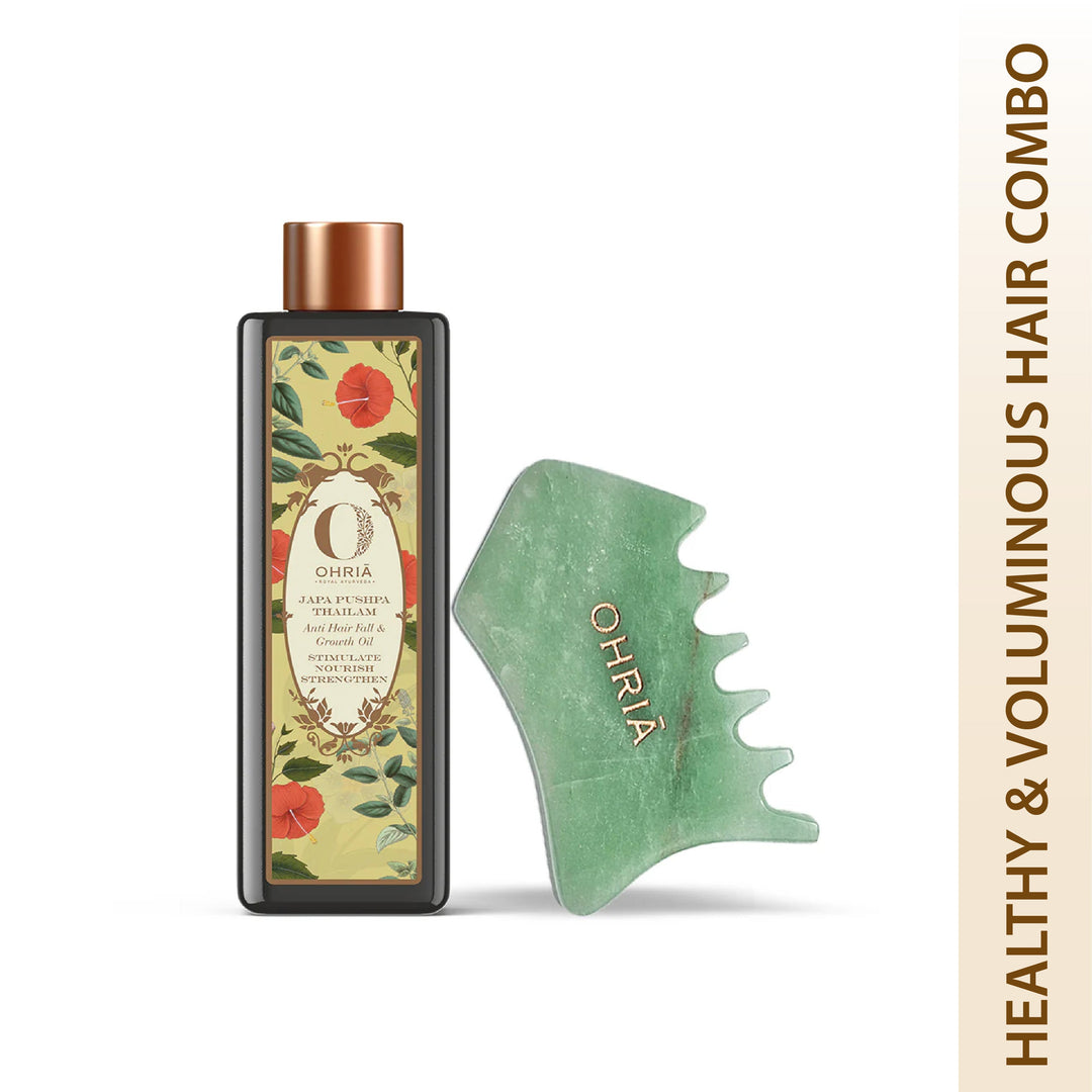 Healthy & Voluminous Hair Combo OHRIA AYURVEDA