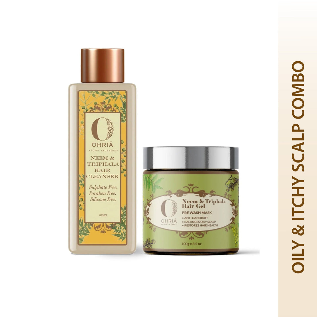 Oily & Itchy Scalp Combo OHRIA AYURVEDA