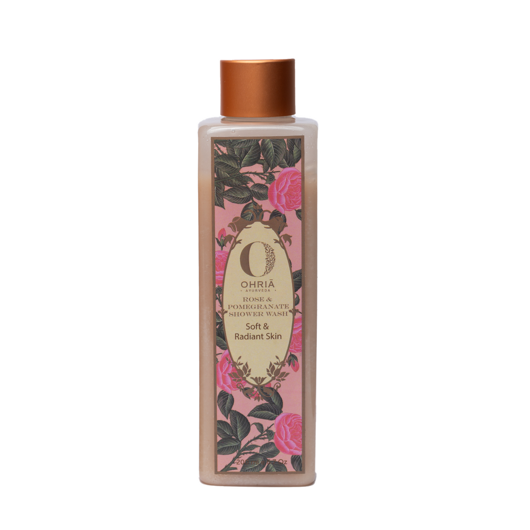 ROSE & POMEGRANATE SHOWER WASH- A Luxury Wash (Sample)