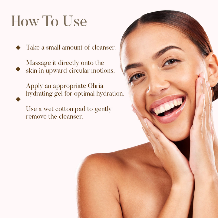Papaya & Yoghurt Facial Cleanser- Gentle Exfoliation OHRIA AYURVEDA