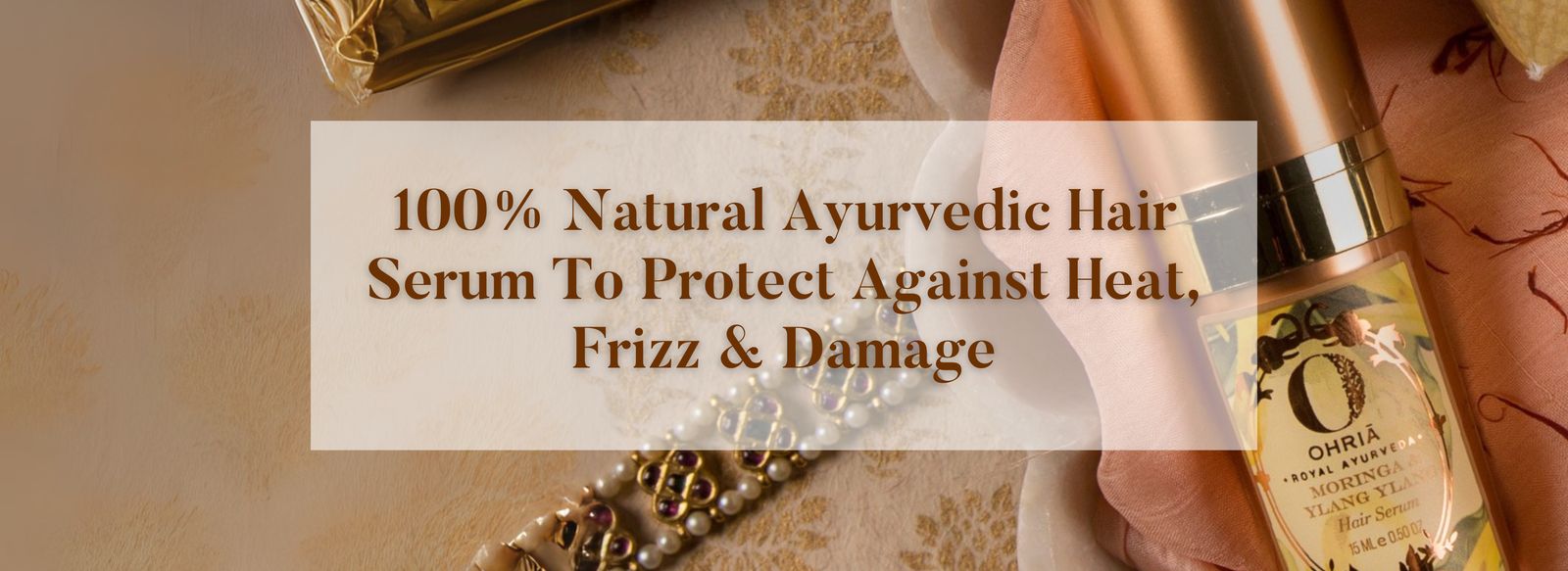 Crisp Ayurvedic Hair Serum Scene in HD Crisp Ayurvedic Hair Serum Scene in HD