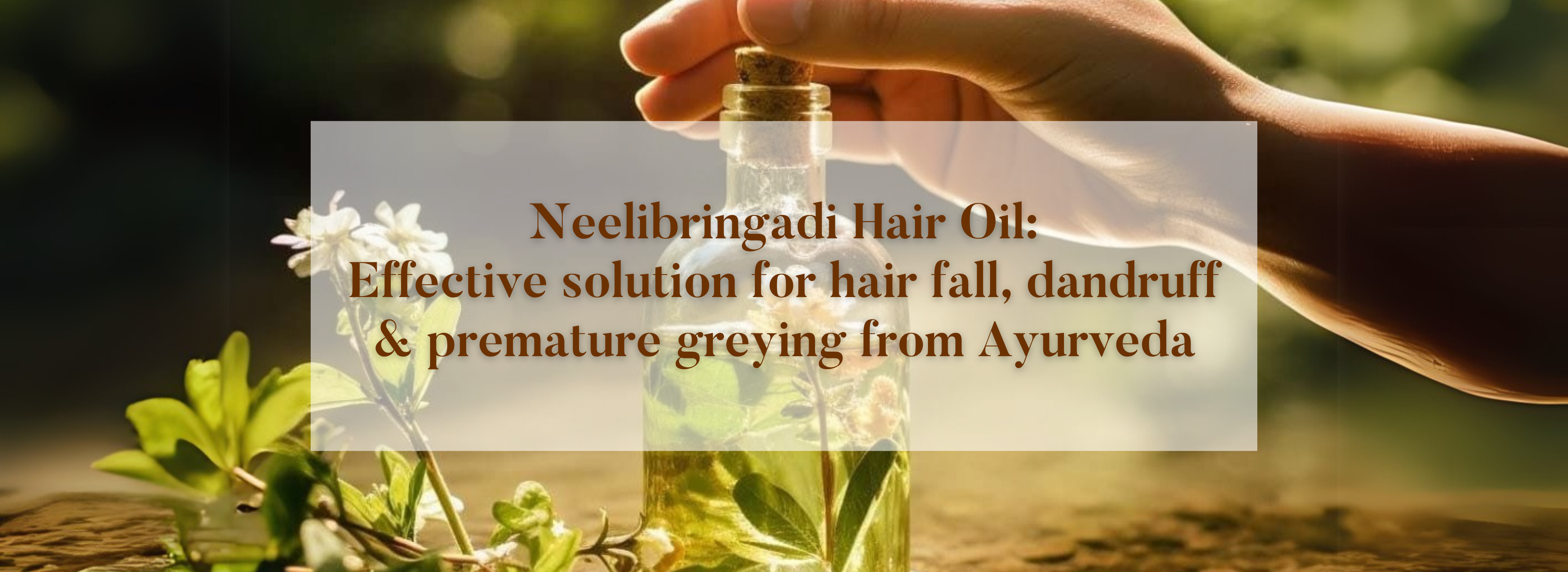 Crisp Neelibringadi Hair Oil View Nature Crisp Neelibringadi Hair Oil View Nature
