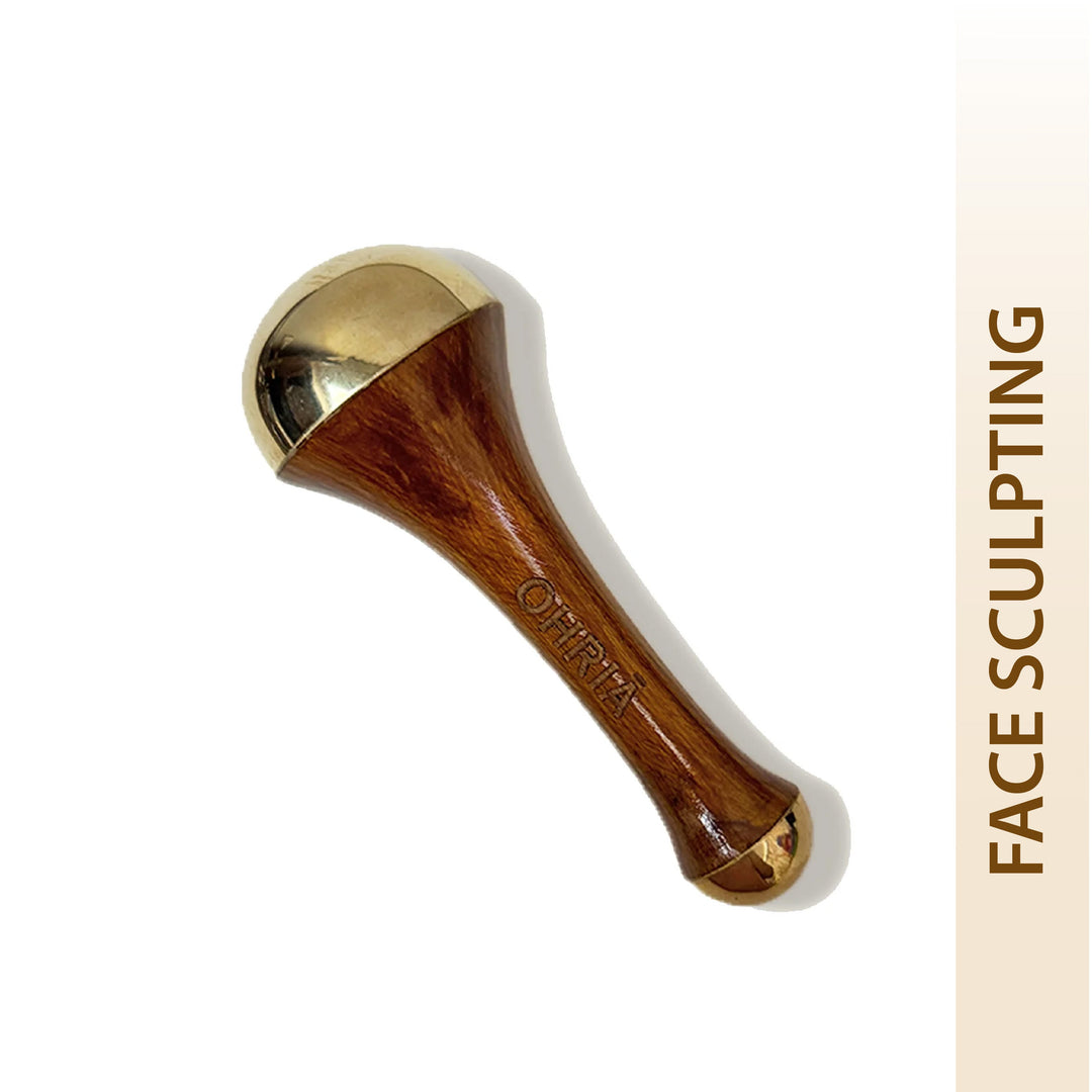 Kansa Face/Head Massage Wand- Face Sculpting OHRIA AYURVEDA