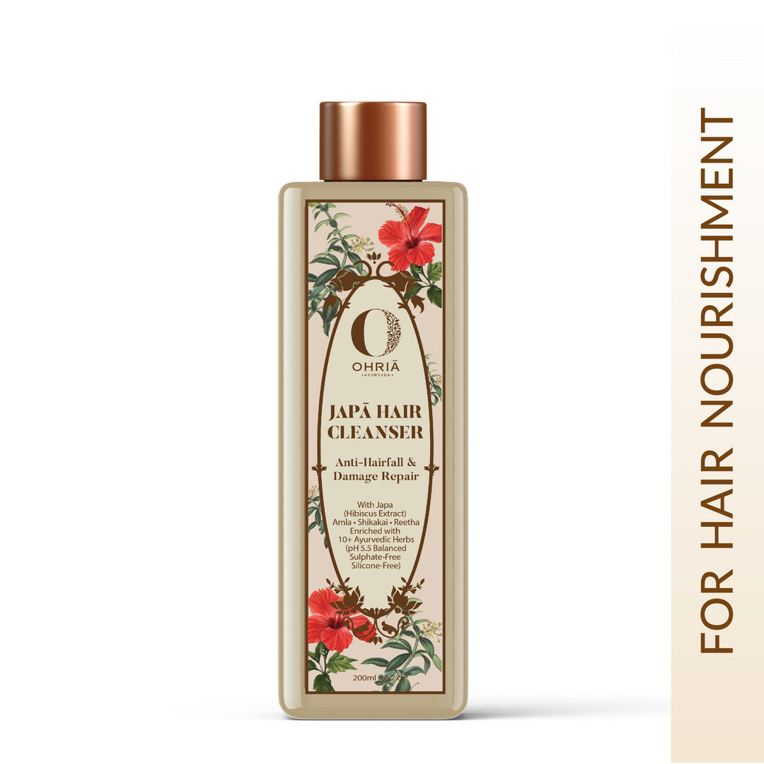 Honey & Coconut Milk Hair Cleanser- Nourishing and Repairing Shampoo OHRIA AYURVEDA