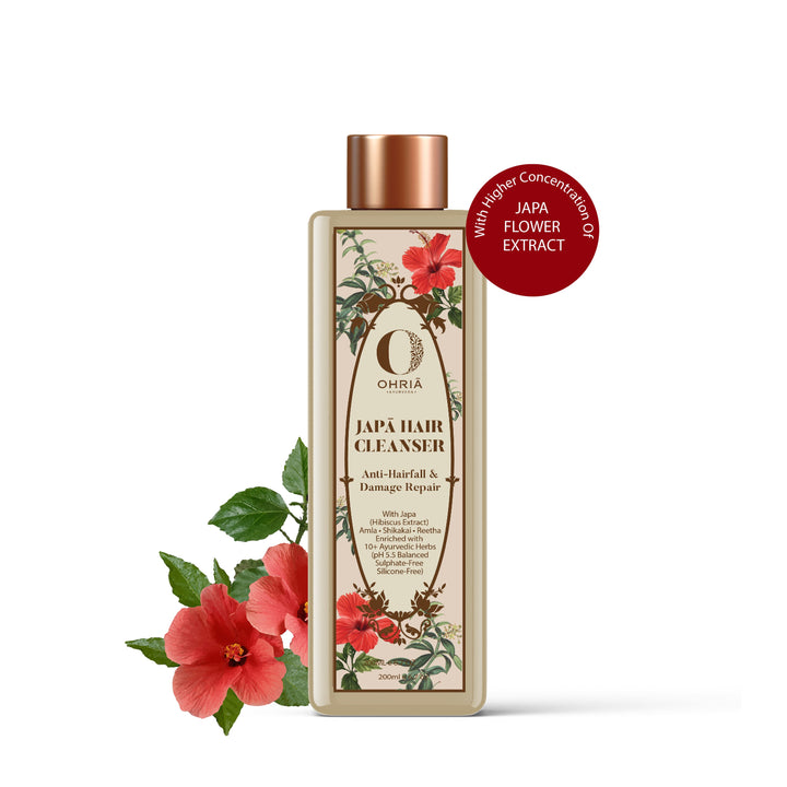 Honey & Coconut Milk Hair Cleanser- Nourishing and Repairing Shampoo OHRIA AYURVEDA