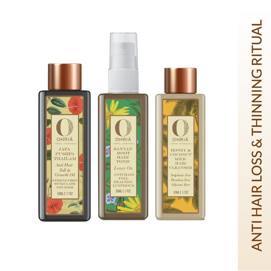 Anti Hair Loss & Thinning Ritual OHRIA AYURVEDA