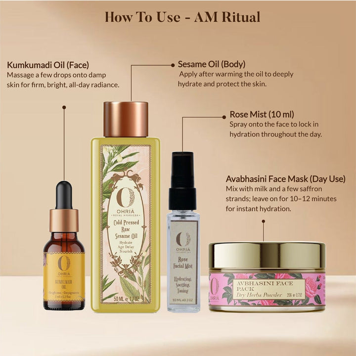 Rajni's AM-PM Winter Ritual OHRIA AYURVEDA