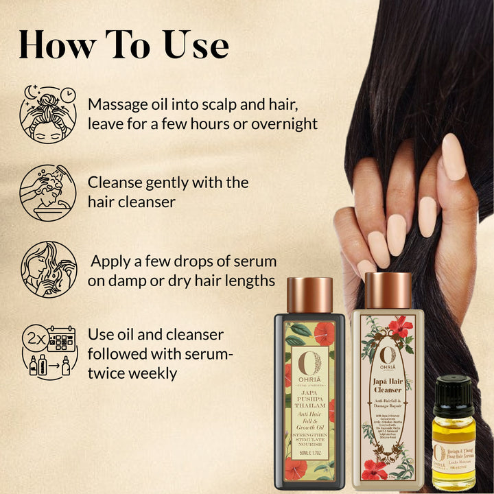 Anti Frizz Ritual OHRIA AYURVEDA