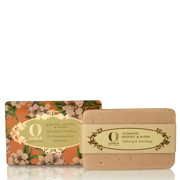 Almond, Honey & Oats Bathing Bar OHRIA AYURVEDA
