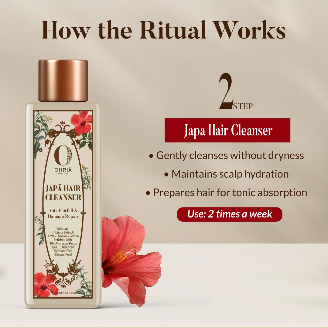 Anti Hair Loss & Thinning Ritual OHRIA AYURVEDA