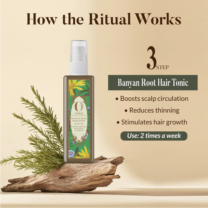Anti Hair Loss & Thinning Ritual OHRIA AYURVEDA