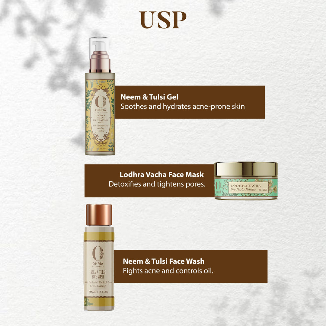 Anti Acne Ritual OHRIA AYURVEDA
