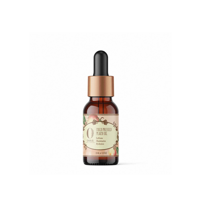 Cold Pressed Peach Oil OHRIA AYURVEDA INDIA