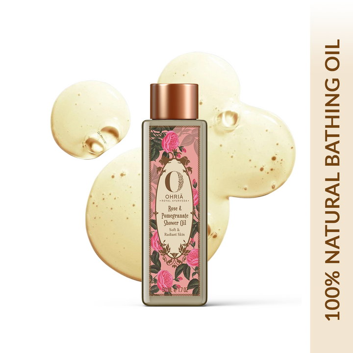Rose & Pomegranate Shower Oil OHRIA AYURVEDA