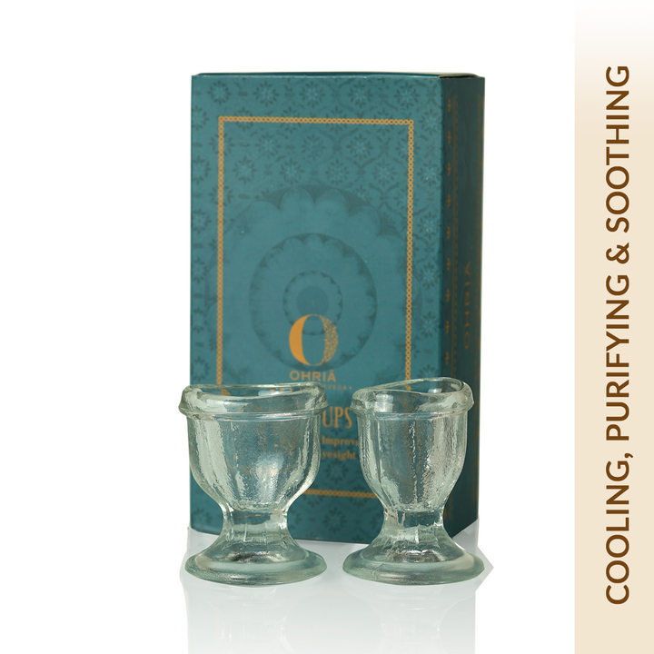 Glass Eye Cups OHRIA AYURVEDA
