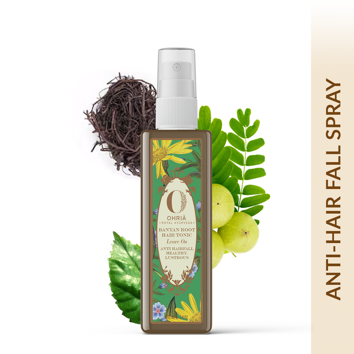 Banyan Root Tonic – Anti Hairfall Spray (For Men) OHRIA AYURVEDA
