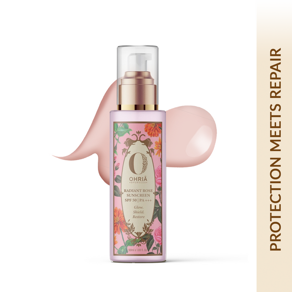 Radiant Rose Sunscreen OHRIA AYURVEDA