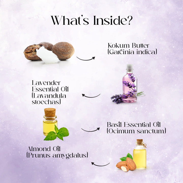 Basil & Lavender Body Butter- Calming & Deep Hydration OHRIA AYURVEDA