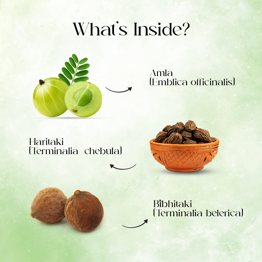 Ingredients of Triphala Powder
