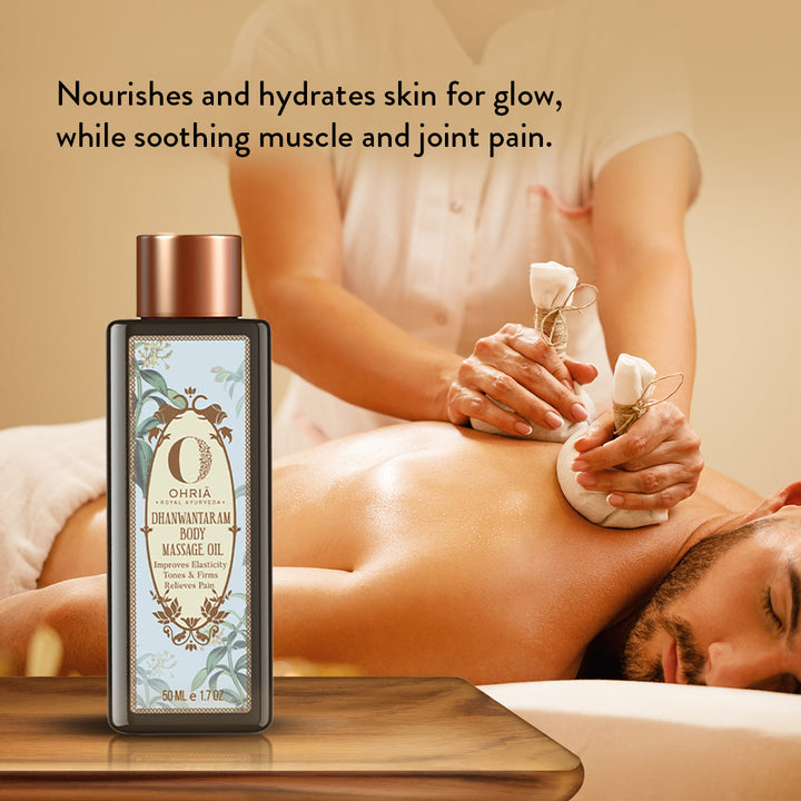 DHANWANTARAM THAILAM/OIL - Body Toning OHRIA AYURVEDA