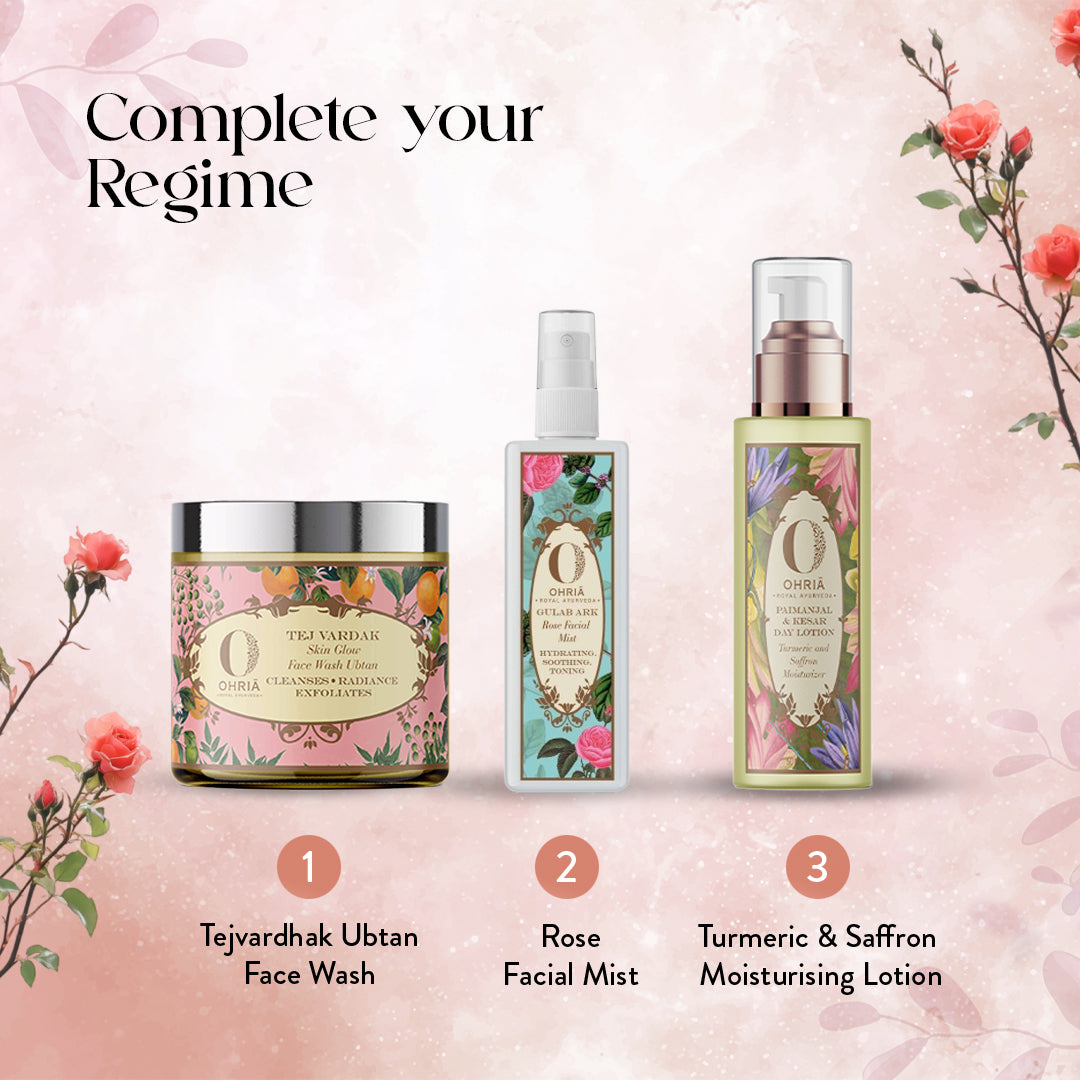 Rose Facial Mist- Face Toning OHRIA AYURVEDA