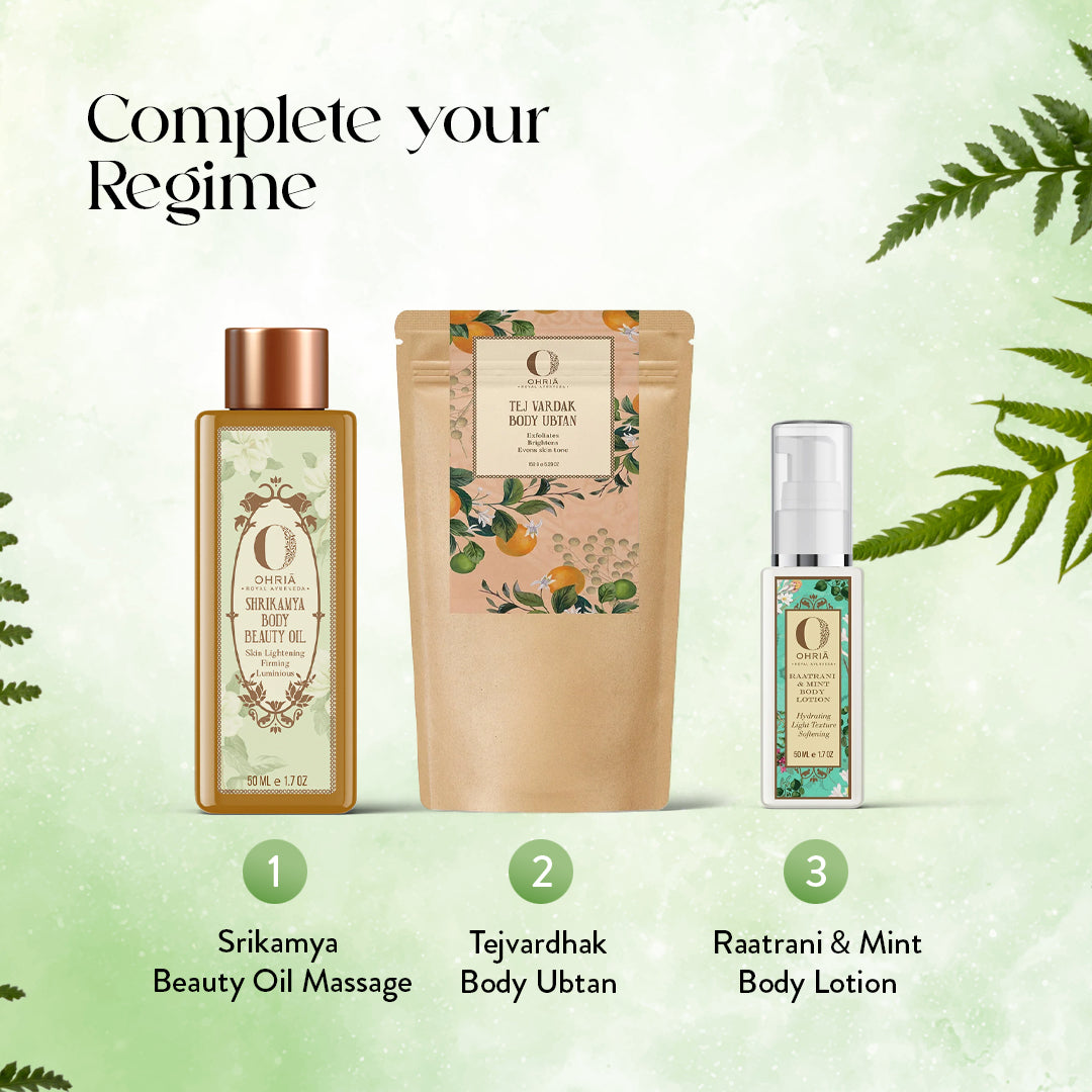 Tej Vardak Body Ubtan- Exfoliating Pack OHRIA AYURVEDA