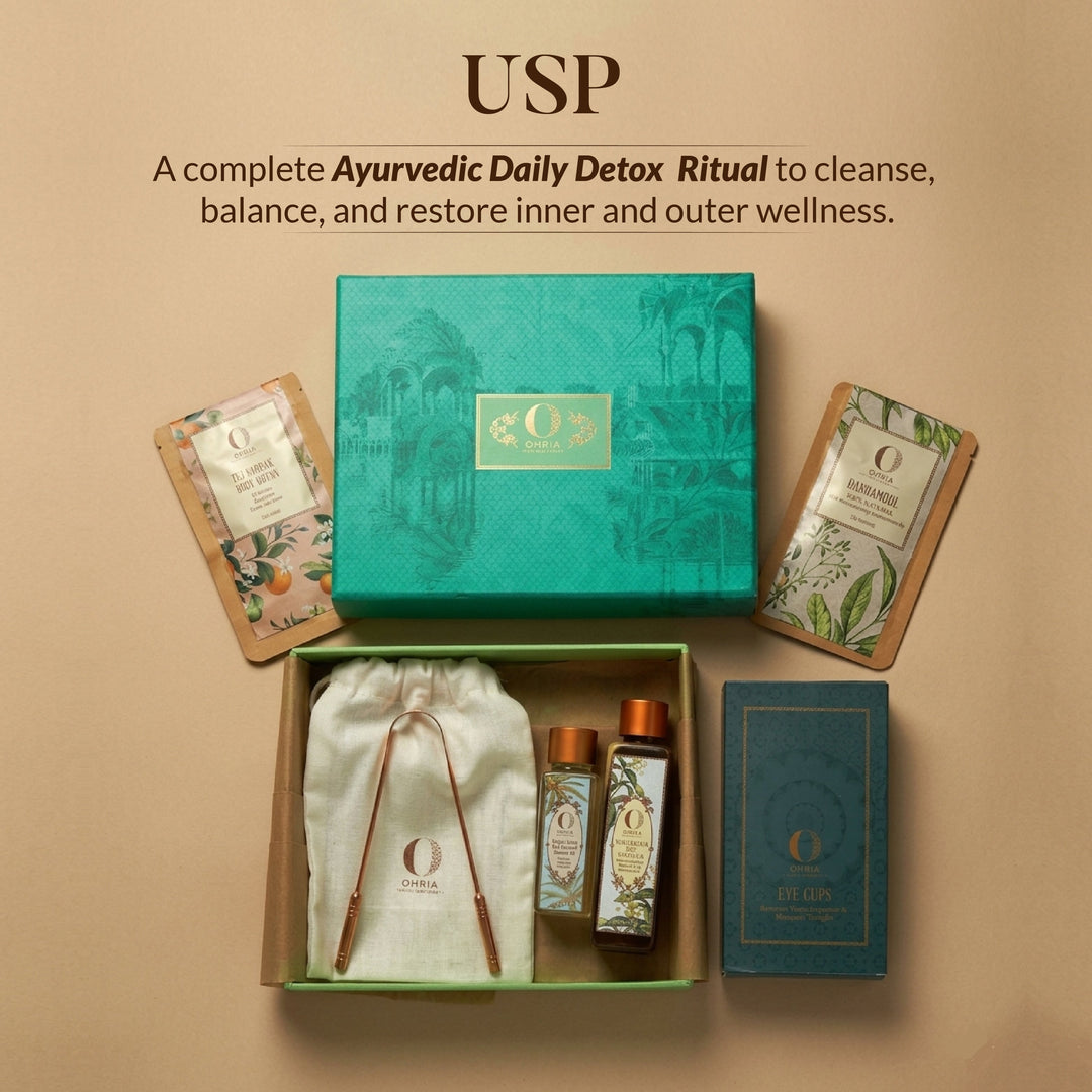Daily Ayurveda Detox Box OHRIA AYURVEDA