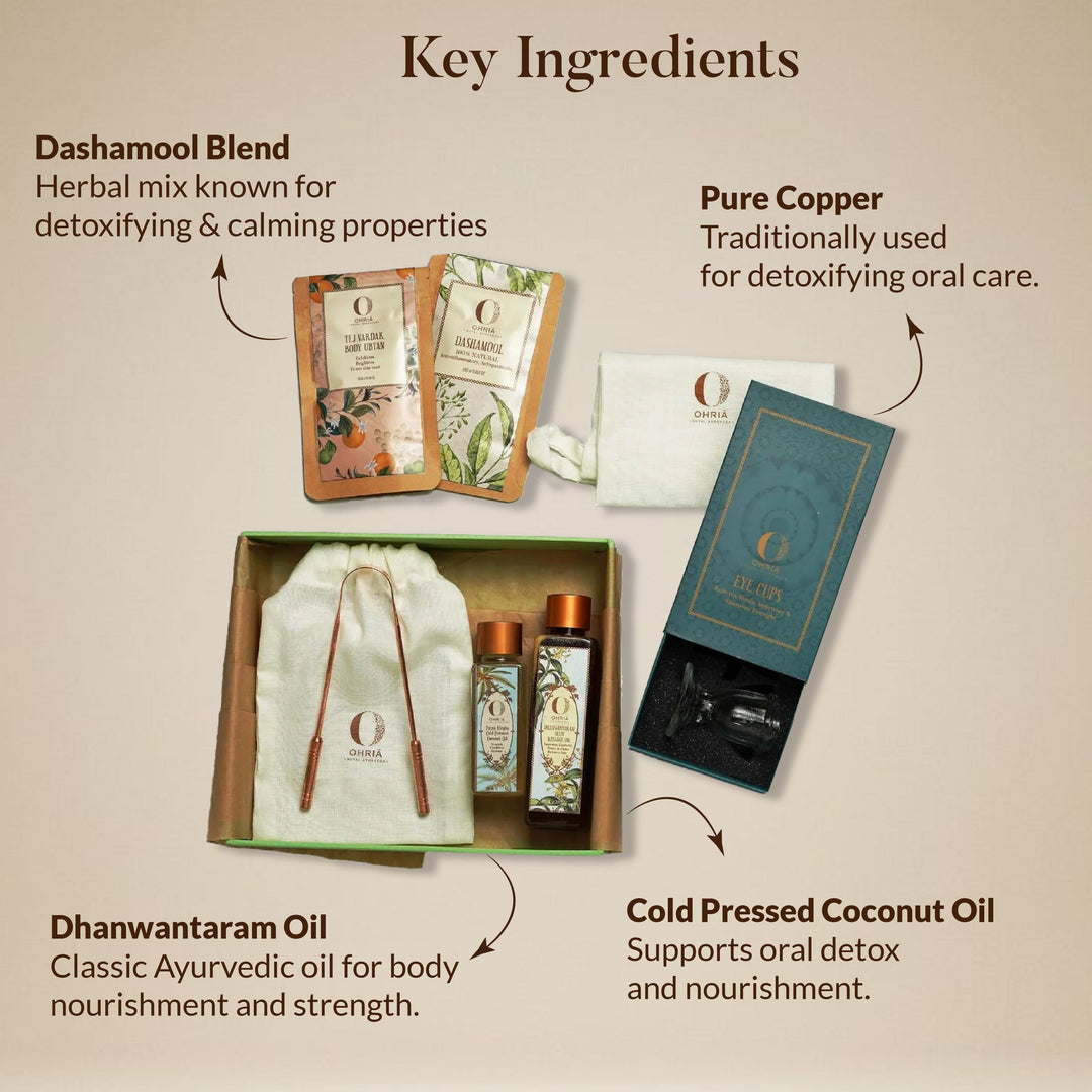 Daily Ayurveda Detox Box OHRIA AYURVEDA