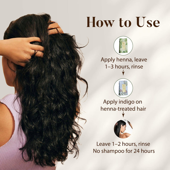 Natural Hair Colouring Kit OHRIA AYURVEDA