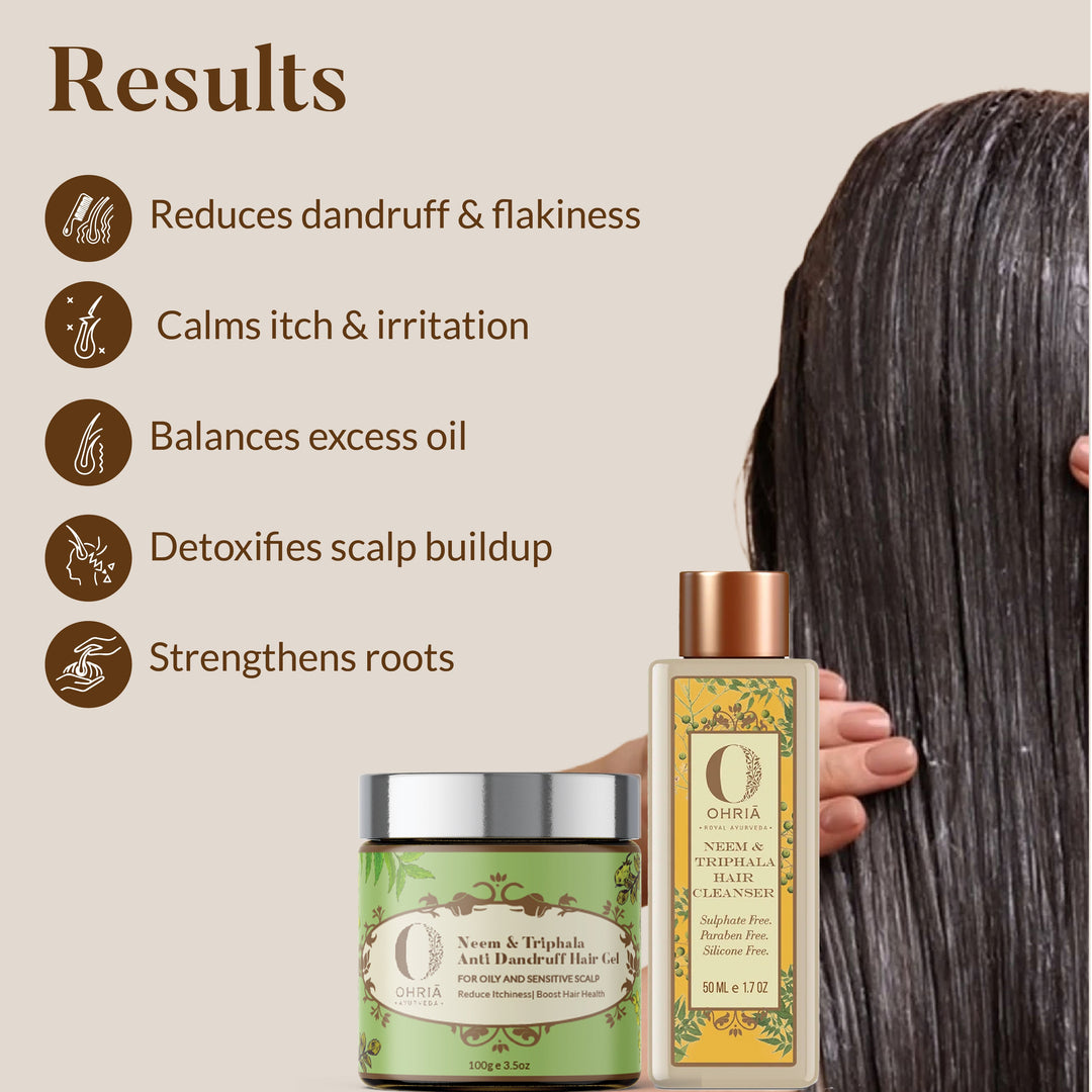 Oily & Itchy Scalp Combo OHRIA AYURVEDA