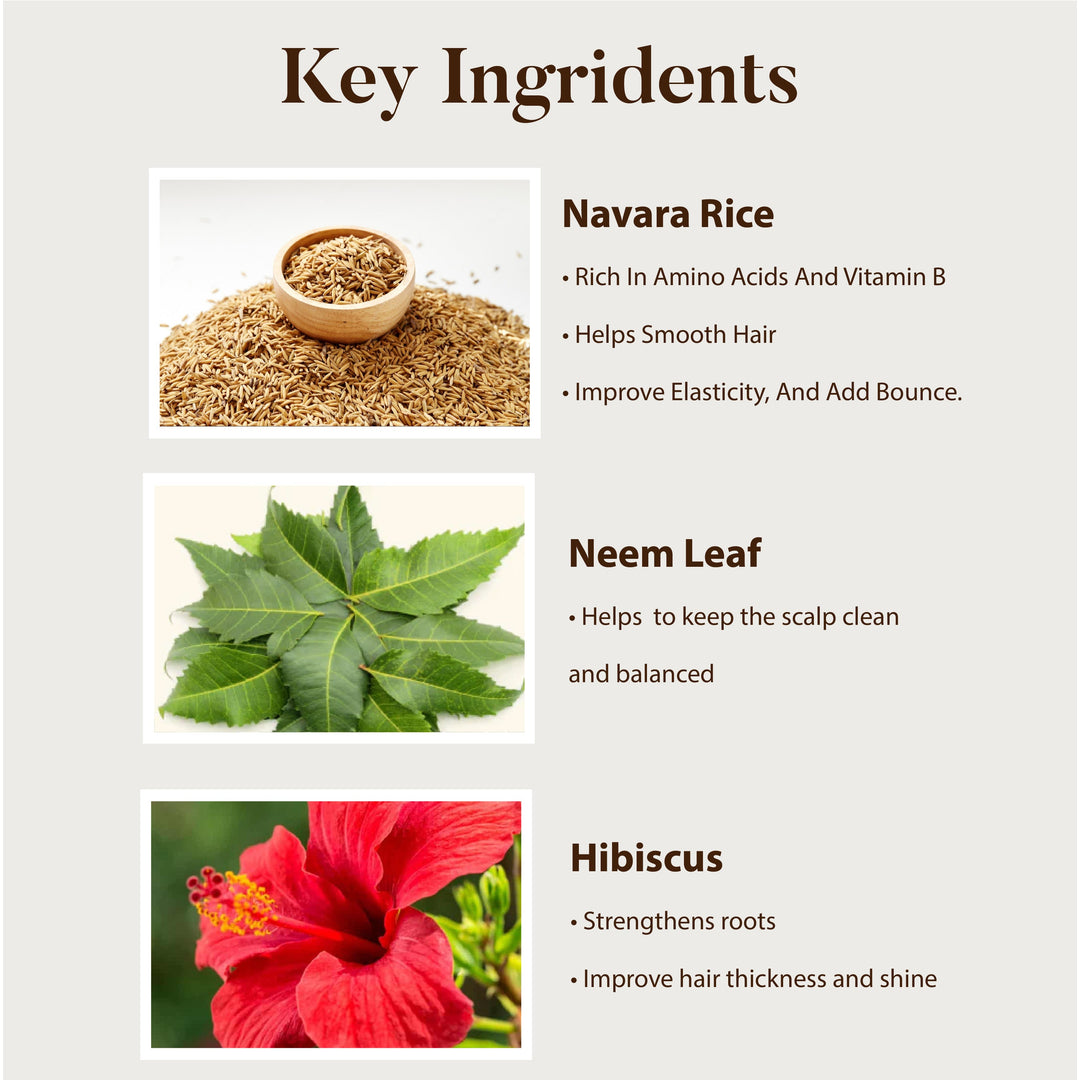 Rice & Fenugreek Hair Growth Rinse OHRIA AYURVEDA