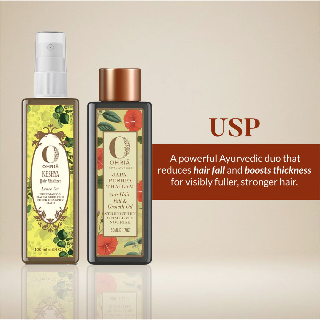 Thick Hair Combo OHRIA AYURVEDA