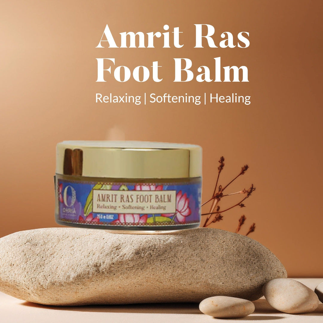 Amrit Ras Foot Balm - Relaxing & Softening OHRIA AYURVEDA
