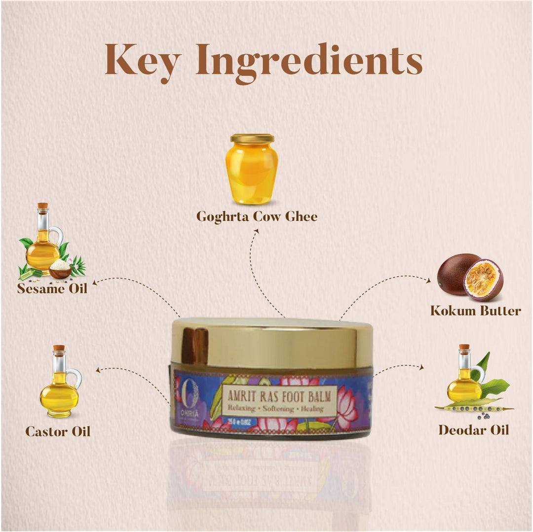 Foot Kansa & Amrit Ras
Foot Balm Combo OHRIA AYURVEDA