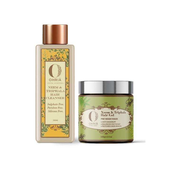 Oily & itchy scalp combo -OHRIA AYURVEDA