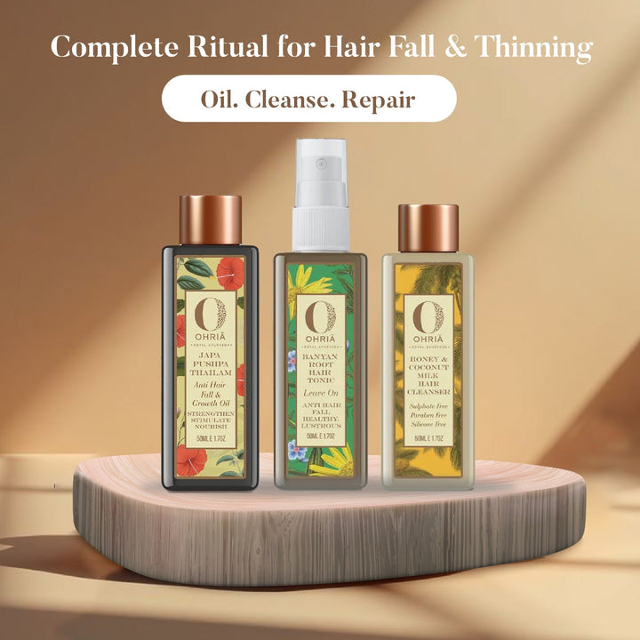 Anti Hair Loss & Thinning Ritual OHRIA AYURVEDA
