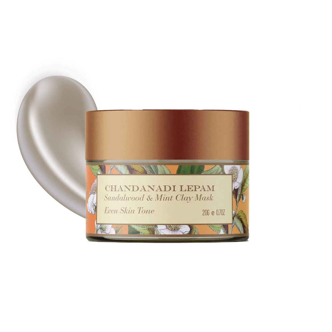Sandalwood and Mint Clay Mask - Even Toned skin OHRIA AYURVEDA