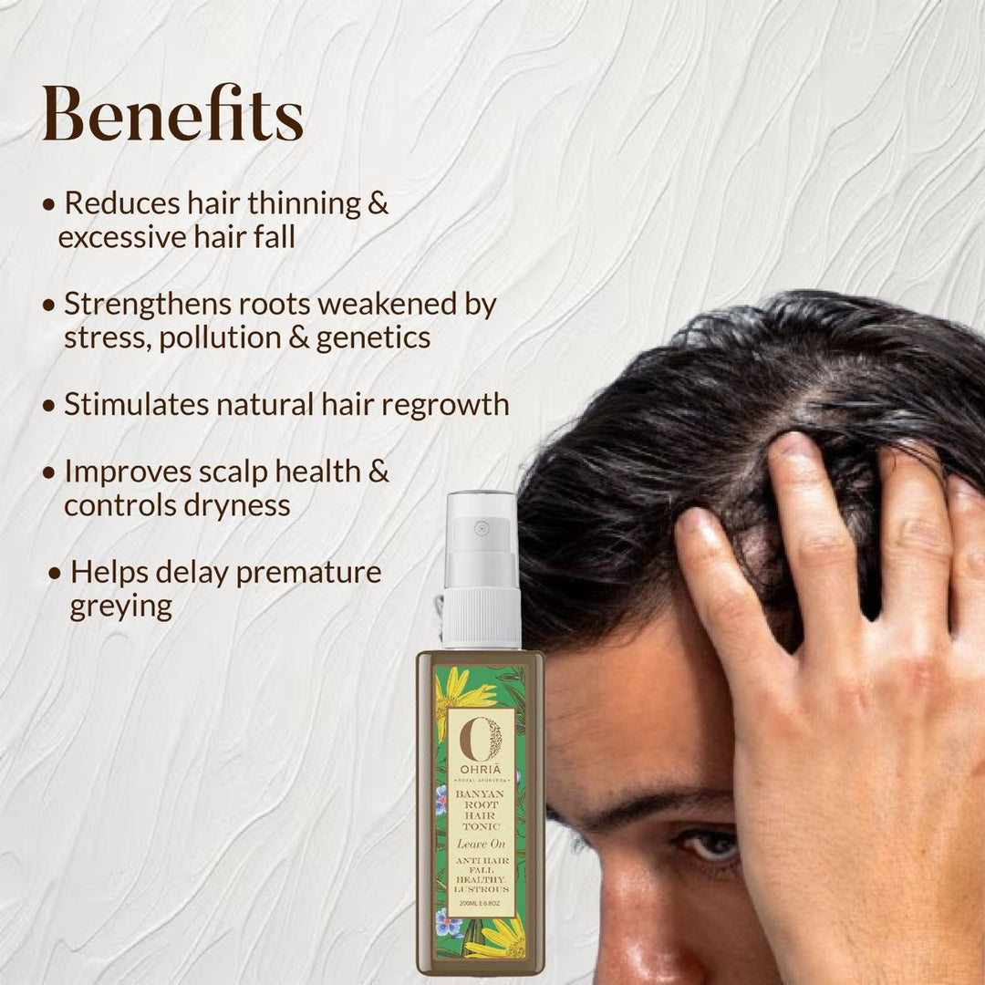 Banyan Root Tonic – Anti Hairfall Spray (For Men)