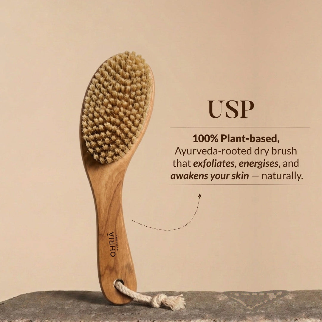 DRY BODY BRUSH OHRIA AYURVEDA
