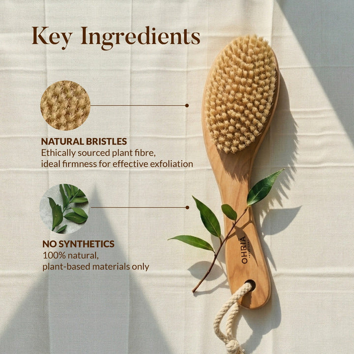 DRY BODY BRUSH OHRIA AYURVEDA