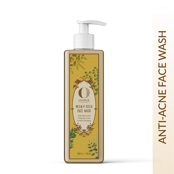 Neem & Tulsi Face Wash- Anti Acne OHRIA AYURVEDA