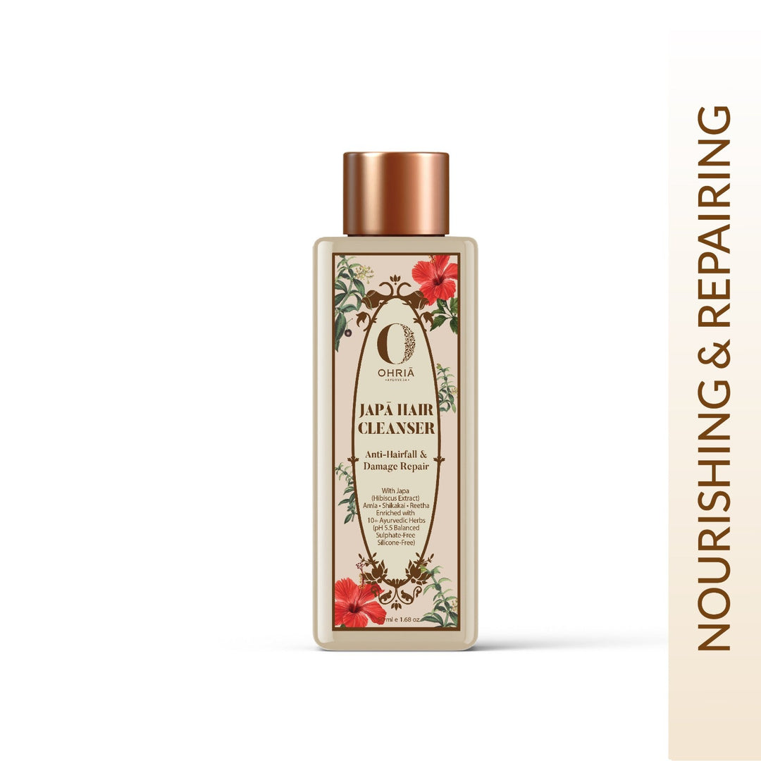 JAPA HAIR CLEANSER (Earlier - Honey & Coconut Milk Hair Cleanser) OHRIA AYURVEDA