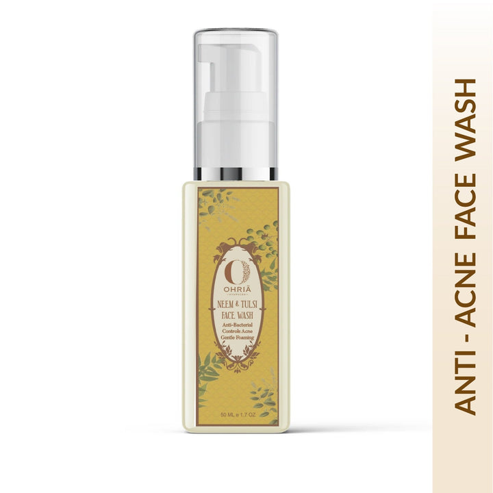 Neem & Tulsi Face Wash- Anti Acne OHRIA AYURVEDA