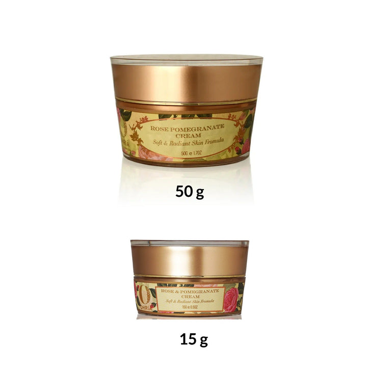 Rose & Pomegranate Cream - Day long hydration OHRIA AYURVEDA