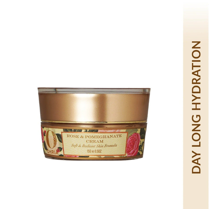 Rose & Pomegranate Cream - Day long hydration OHRIA AYURVEDA
